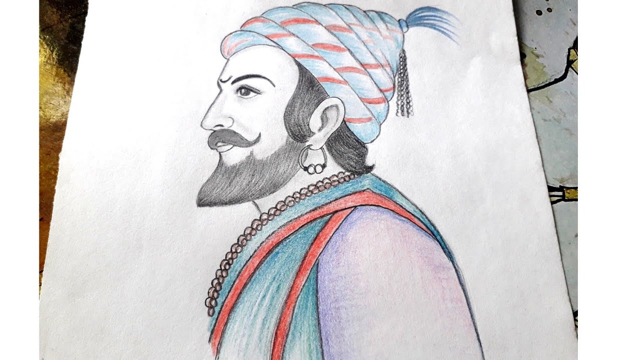 Share 71+ shivaji maharaj drawing with colour - xkldase.edu.vn