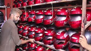 Как делают мотоциклетные шлемы