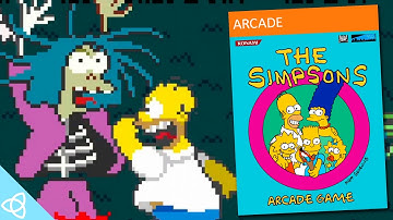 The Simpsons Arcade Game - Full Game Longplay Walkthrough (Xbox 360 Gameplay)