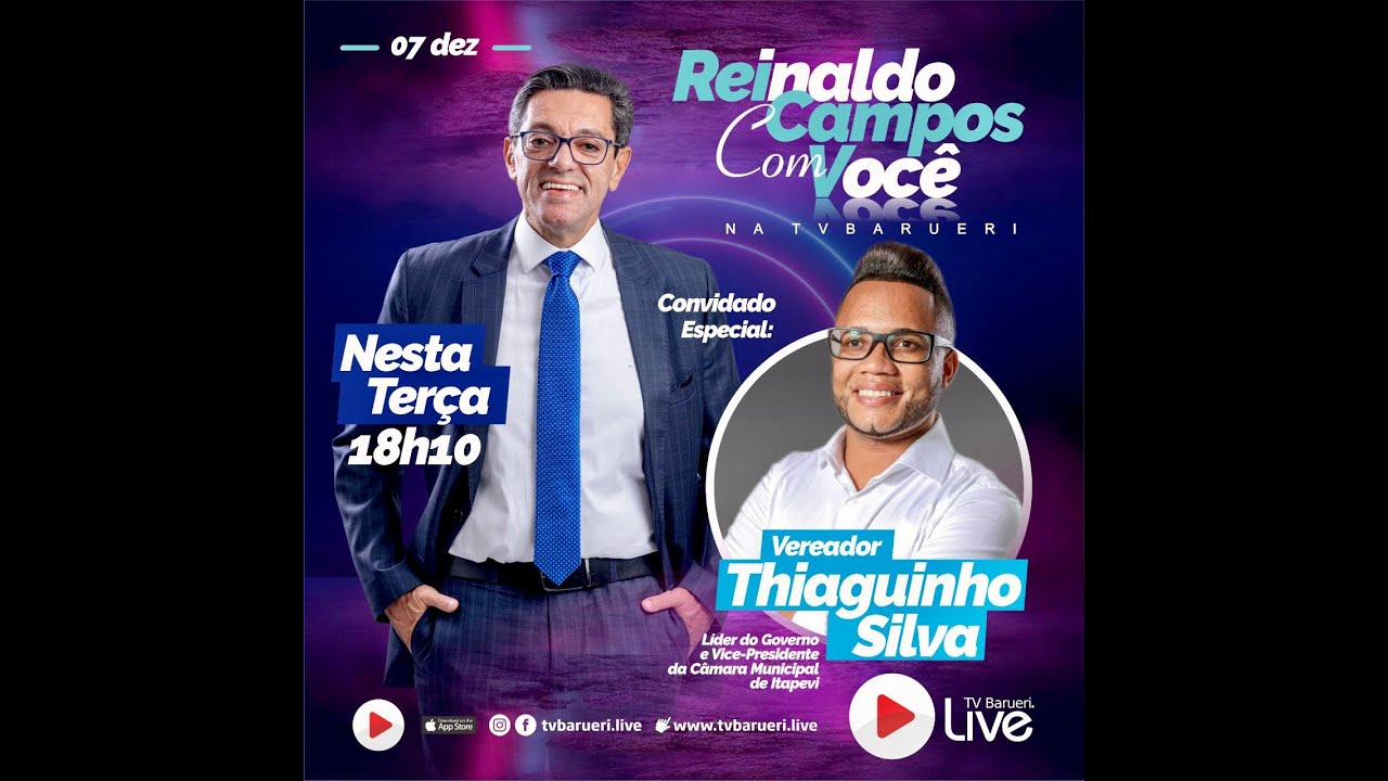Thiaguinho Silva | Reinaldo Campos Com Você