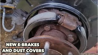 Trailblazer Rear Dust Covers/Emergency brakes Replacement.