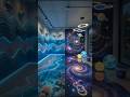 From Empty Room to Cosmic Ocean Floor Transformation 🌌🌊 | Satisfying Luxury Makeover #beforeandafter