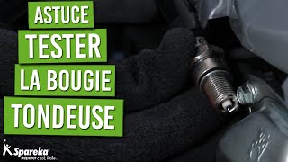 Astuce pour tester une bougie de tondeuse - YouTube