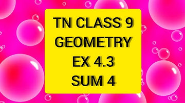 TN Samacheer 9 Maths Geometry Ex 4.3 Sum 4