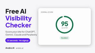 Free AI Visibility Checker: How to Check Your Website's AI Visibility in 25 Seconds
