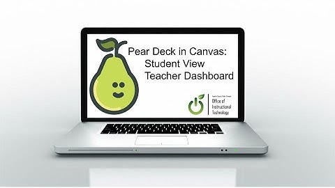 Pear Deck in Canvas: Student View and Teacher Dashboard
