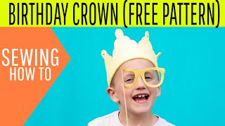 DIY Birthday Crown (Free Template)