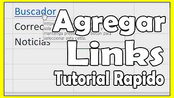 Cómo añadir un enlace en Excel Cómo Agregar Vínculos paso a paso