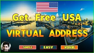 Virtual USA Address | Get USA address For Free