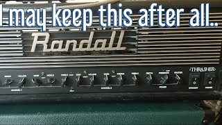 Randall Thrasher 120 Demo/ First Impressions