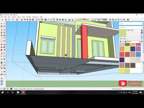 Cara Membuat Pagar  Di Sketchup  Pagar  Rumah 