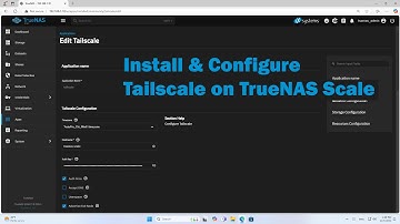 How to remote access TrueNAS Scale with Tailscale
