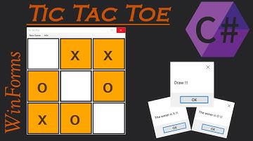 Tic Tac Toe WinForms C#