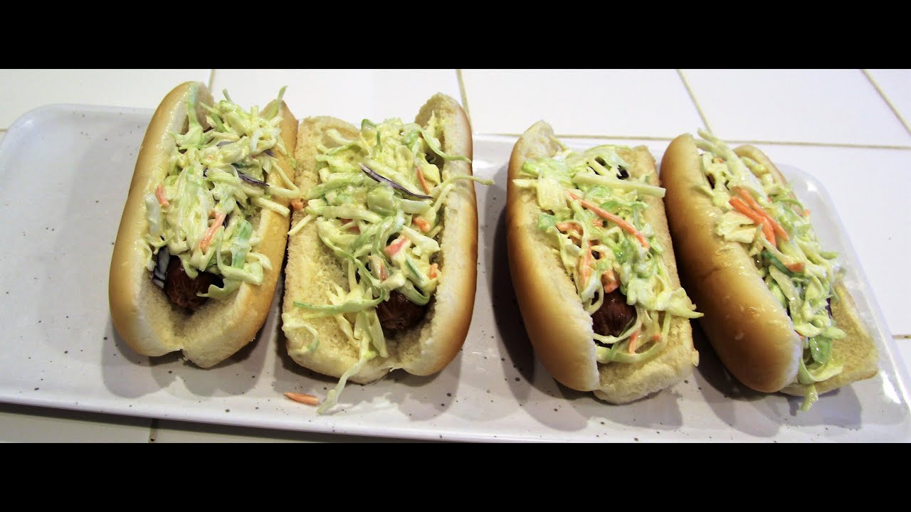 How to make Slaw Dogs - YouTube