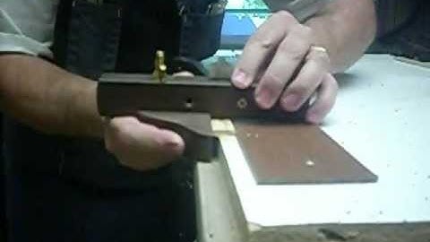 Making Moulding with a Scratch-Stock