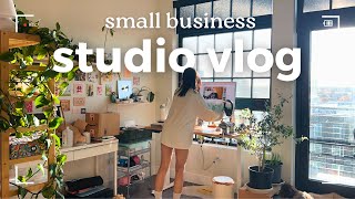 another studio vlog 🌙 🎀  from day to night | found footage vlog #smallbusiness by Uncomfy 29,062 views 3 months ago 7 minutes, 27 seconds