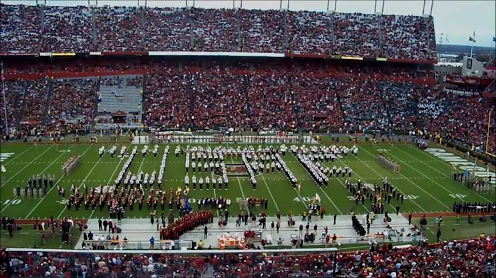 USC Marching Band Military Halftime Show [HD]