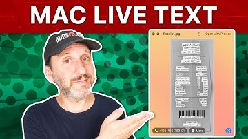 Extracting Text From Images With Live Text on a Mac