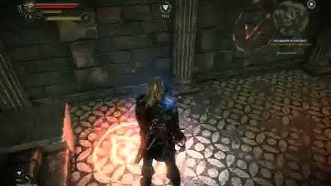 The Witcher 2 Assassins of Kings - Gargoyle Contract - Part 2 - With the Two Combinations