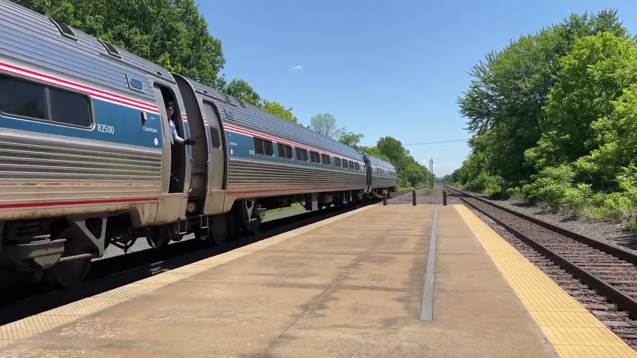 Amtrak amfleet brake sound