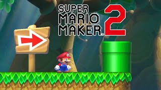 Super Mario Maker 2: First Time Playing Endless Easy!