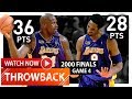 Throwback: Shaquille O'Neal & Kobe Bryant EPIC Game 4 Highlights vs Pacers (2000 Finals) - DRAMA!