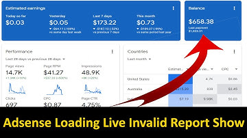 Adsense Loading Live invalid Report || Adsense Loading Safe Method