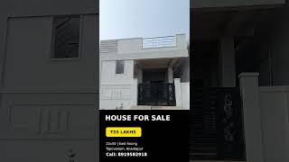 2.5 cents east face house located in tapovanam anantapur price 55 Lakhs negotiable.