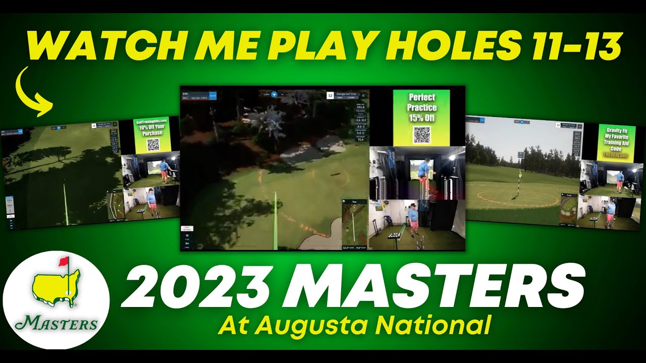 What the Pros Will Face Playing Amen Corner at The Masters and Augusta National!