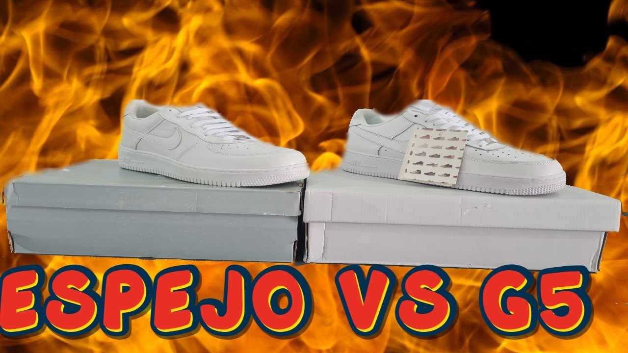 ✓ TENIS CALIDAD ESPEJO VS CALIDAD G5