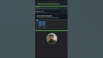 SQL Semi Join Explained | SQL Joins