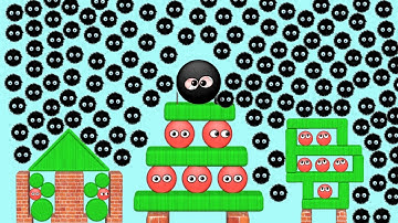 😆📲♥️/  Hide Ball (draw to smash, save the doe ) 2048 gameplay part 14