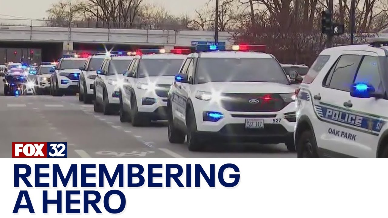 'Devoted father': Oak Park Detective Allan Reddins laid to rest