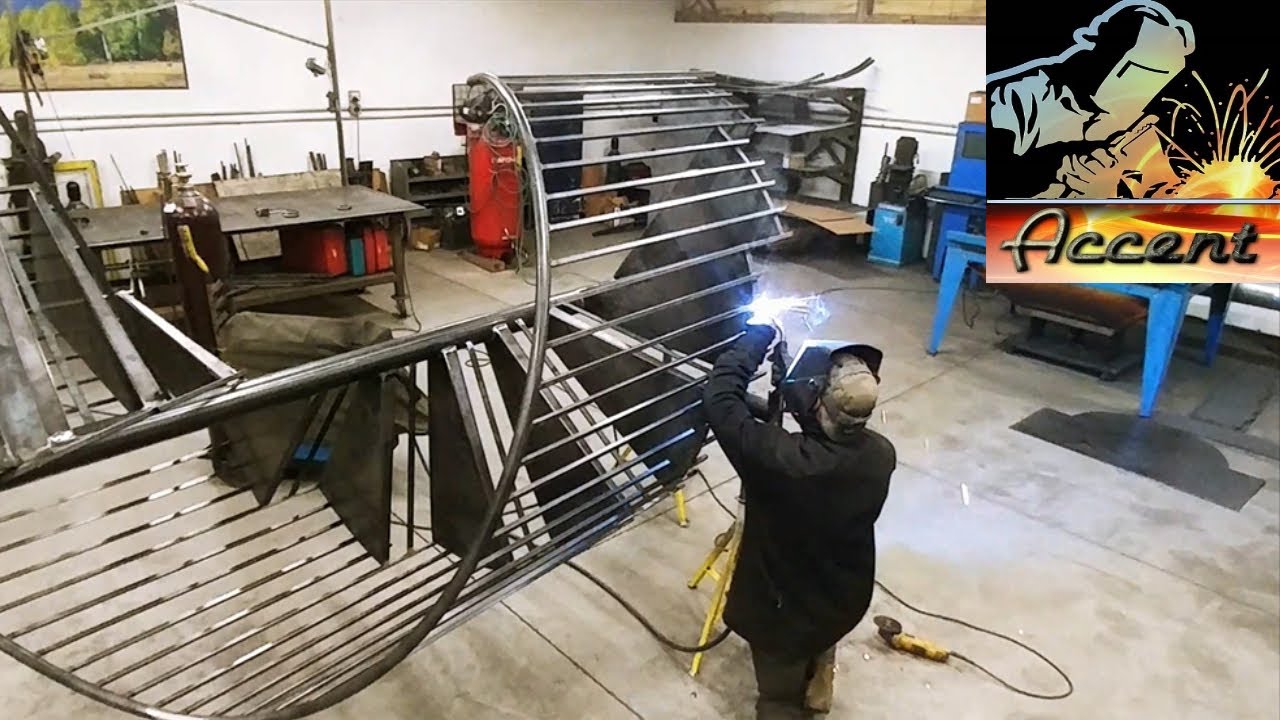 Part #3 of 3. How to make a Spiral Staircase. Step by step. - YouTube