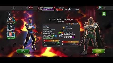 RK30 vs BR JP - Season 24 war 4 - Doom node 54 Power gain