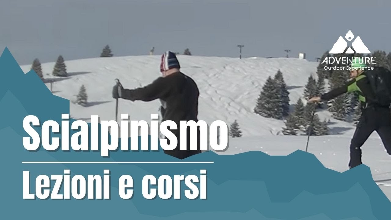 Lezione scialpinismo