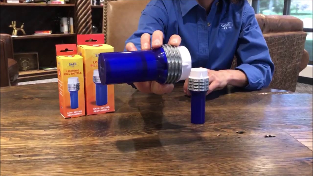 How To Use Your Safe Rx Locking Pill Bottle Lpb™