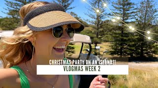 CHRISTMAS PARTY ON AN ISLAND?! Vlogmas Week 2 by Cat 1,090 views 1 year ago 26 minutes