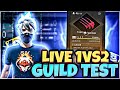FREE FIRE LIVE GUILD TEST || WITH SUBSCRIBER 😱🤯