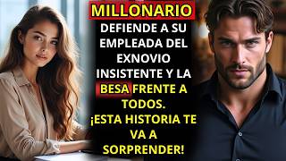 SU EX LA SUJETABA DEL BRAZO CUANDO SU JEFE LA TOMÓ Y LA BESÓ FRENTE A TODOS...