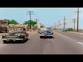 California 1950s, San Fernando in color [60fps, Remastered] w/added sound