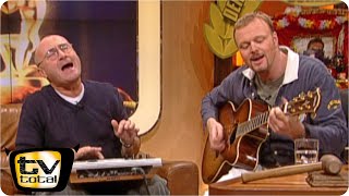 Video thumbnail of "Phil Collins & Stefan Raab jammen zusammen | TV total"