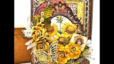 Authentique Pleasant Fall Celebration TriFold Folio Album Tutorial