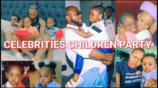 Celebrities PARTYS WITH Children On Children Day As Davido and Patoranking's DAUGHTERS Hugs!