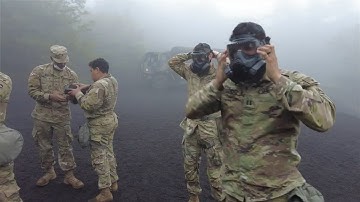 35th CSSB Gas Chamber Training