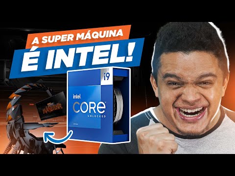 CHEGOU o processador MONSTRO da SUPER MÁQUINA! Intel Core i9-13900k