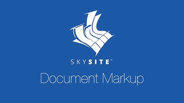 Creating Markups in SKYSITE