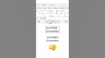 Insérer un saut de ligne dans une cellule !