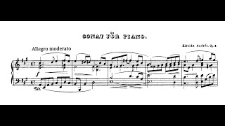 Elfrida Andrée - Piano Sonata in A Major, Op.3 (Johnson)