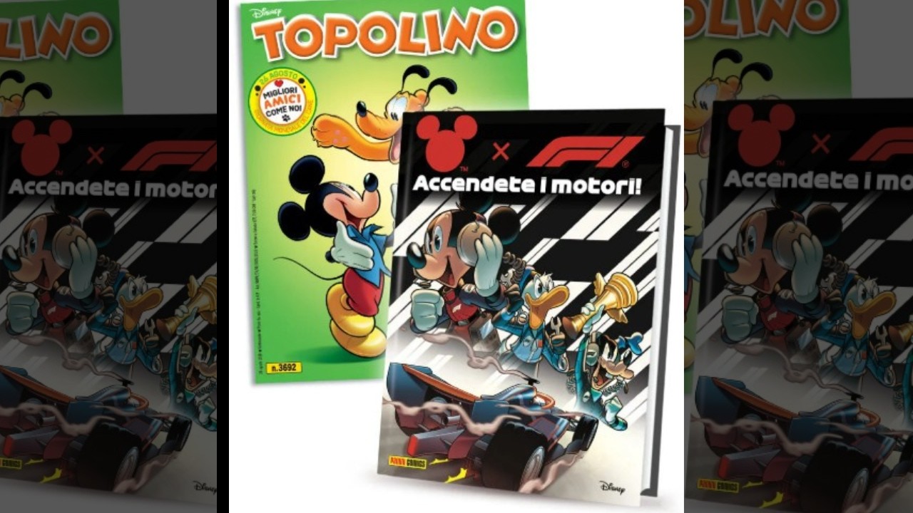 IL PAPA' DI NONNA PAPERA! SPECIALE FORMULA 1! Topolino 3692